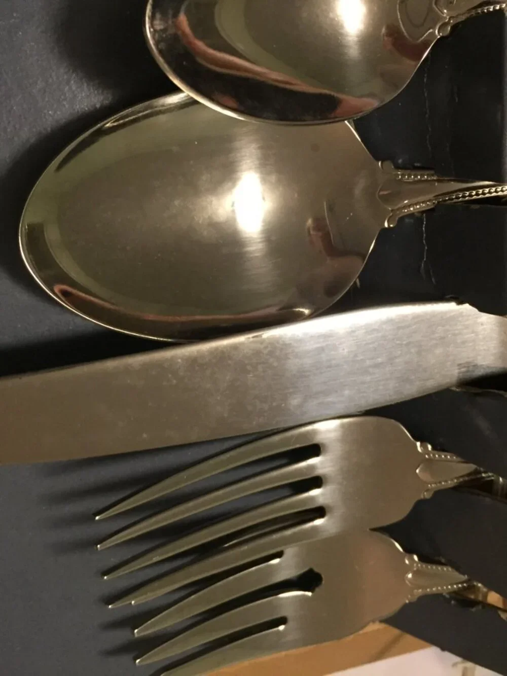 Vintage ONEIDA Arbor-American Harmony Stainless Steel Flatware Lot 20 Pieces USA